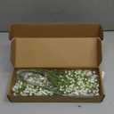 N&T NIETING Babys Breath Artificial Flowers Bulk, 10Pcs Fake Gypsophila Bouquet Flowers Real Touch Faux Flowers Arrangement for Wedding Party Home Centerpieces Decoration, White