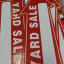 14pcs Yard Sale Signs, 17" x 13", Double Sided with Metal Stake, Pricing Stickers, Directional Arrows & Neon Stickers, Garage Sale Supplies