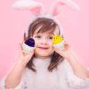 3 x ArtCreativity Matching Eggs Toy for Toddlers 1-3  Educational Egg Toys with Squeaking Effect  Color Sorting, Teaches Emotions, Shapes & Colors  Fun Learning Toys  Carton of 6 Matching Eggs