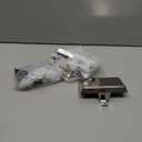 Palonu 5 Pcs Christmas Silver Stocking Holders, Heavy Duty Mantle Hangers with Non-Slip Pad, Weighted Stocking Hooks Christmas Ornaments for Xmas Holiday Fireplace Shelf Window Decoration