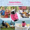 2 x Silicone Handle Compatible with Frost Buddy Universal Can Cooler, Can Holder with Handle for Beverages Can - Portable Non-Slip Travel Mug Grip with Protective Sleeve, Cup Holder for Outdoor Activities