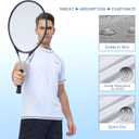 Mens Swim Shirts UPF 50+ Sun Protection Quick Dry SPF Rash Guard Outdoor Beach Fishing T Shirts, Size 4XL