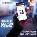 Dropsky Wrist Brace - 4 packs -, Wrist Thumb Brace Splint, Right & Left Hand, Fits Both Hands, Lightweight Support, Carpal Tunnel, Arthritis & Tendonitis Pain Relief - Black