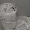 6 Pack Clear Storage Bins with Lids, 7 Quart Stackable Storage Boxes for Storage and Organization, Plastic Storage Containers with Lids, Plastic Bins with Handles for Office, Bedroom, Study Room