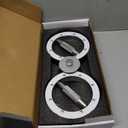 BeSokar Arm Training Wheel, Hand Trainer and Forearm Trainer, Adjustable Arm Trainer for Wrist, Shoulder & Chest, Punch Speed Trainer and Martial Arts Arm Strength Device (Black and White)