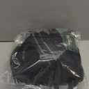 Blooming Jelly Women High Waisted Bikini Sets Tummy Control Swimsuits Color Block Two Piece Drawstring Bathing Suit (Small, Black Mesh)