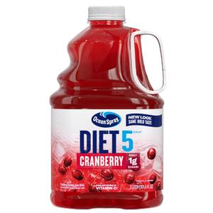 Ocean Spray Diet Cranberry Juice Drink, 101.4 Fl Oz, 3 Liter Bottle (EXP 04/03/27)