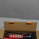 AstroAI 27" Snow Brush and Ice Scrapers for Car Windshield, Detachable Snow Scrapers with Ergonomic Foam Grip for Cars, Trucks, SUVs (Heavy Duty ABS, PVC Brush, Red)