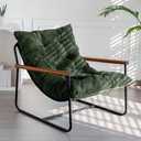 MAXYOYO Modern Accent Chair, Comfy Living Room Chair with Metal Frame