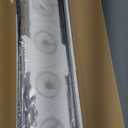 5 Light Dining Room Light Fixture Modern Farmhouse Chandeliers Over Table Black & Brushed Brass Gold Rectangular Pendent Lighting for Kitchen with Glass Shade Hanging Industrial Ceiling Light