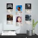 Lidy Set of 6 Drake Poster Music Album Cover Posters Set Merch Wall Art Decor Canvas Poster Gifts 8x12 inch (20x30cm, Unframed)