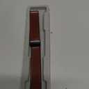 Magnetic Leather Band Compatible with Samsung Galaxy Watch 7/6/5/4/Active 2 40mm 44mm/Watch 6 Classic 43mm 47mm/Watch 5 Pro 45mm/Watch 4 Classic 42mm 46mm, 20mm Strap for Men (A1 Dark Brown (for 20mm))