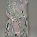 Soulchen 12 Pcs 12'' Pastel Christmas Decor Candyland Christmas Poinsettia Tree Decorations Candy Artificial Flowers Colorful Candy Xmas Ornaments for Xmas Decor Party Favors Supplies