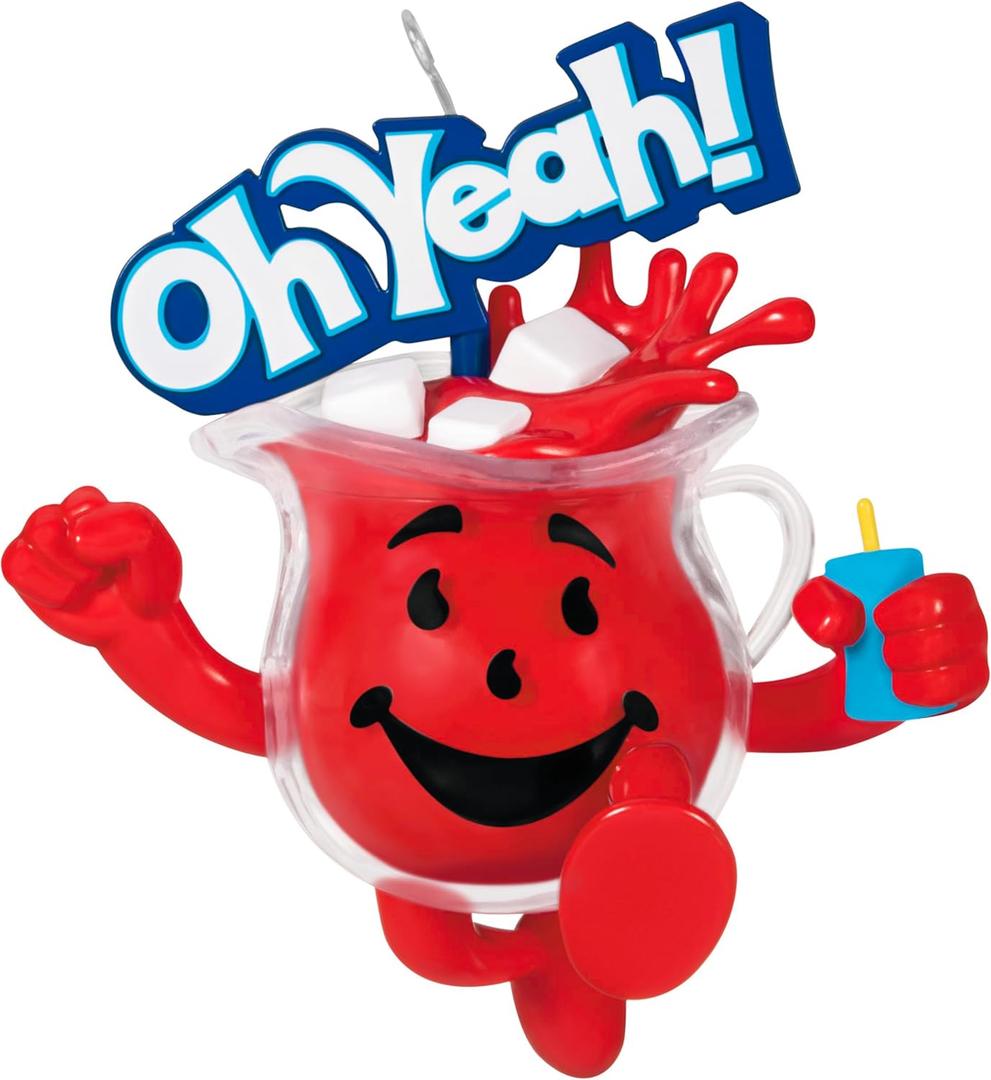 Hallmark Keepsake Kool-Aid Christmas Ornament, Hey, Kool-Aid!, Nostalgia Gifts