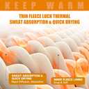 Dachgo Lightweight Touchscreen Running Gloves, Thermal Gloves Liner Warm Gloves for Cold Weather for Men Women, Perfect for Cycling Running Driving Hiking Walking Sporting (Medium)