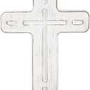 NIKKY HOME Cross for Table, Wooden Standing Cross, Rusic Table Cross for Home Decor, Religious First Communion Church Decoration Christian Religious Gifts