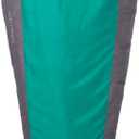 Teton 20F and 5F Degree Sleeping Bag; Lightweight, Warm Weather Mummy Sleeping Bags for Adults and Kids, Camping, Backpacking, Hiking (Teal Green)