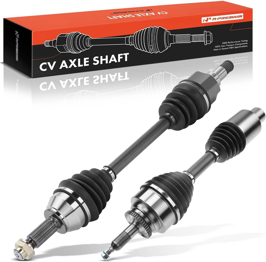 A-Premium Set of 2 Front CV Axle Shaft Assembly