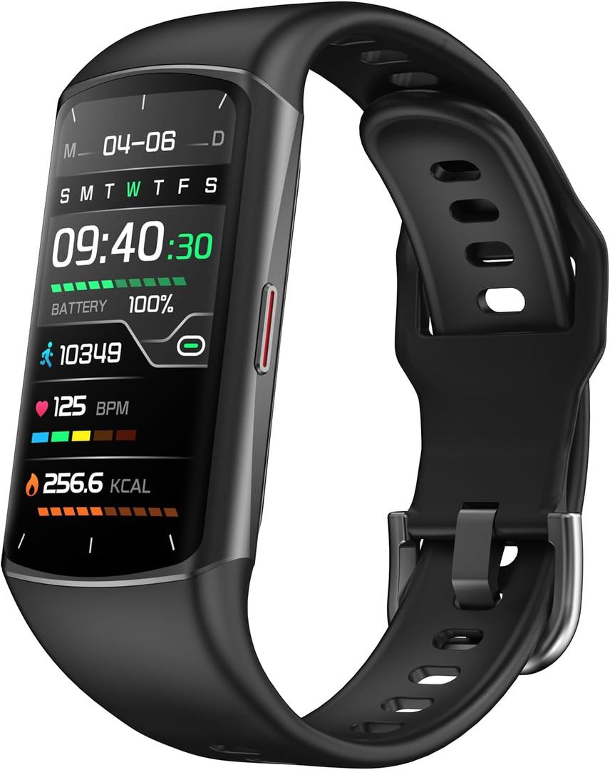 Smart Watch Fitness Tracker with 24/7 Heart Rate, Blood Oxygen Blood Pressure Monitor Sleep Tracker 120 Sports Modes Activity Trackers Step Calorie Counter IP68 Waterproof for Andriod iPhone Women Men, 1.58"