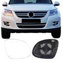 Passenger Side Mirror Replacement Glass for VOLKSWAGEN VW Tiguan 2009-2017,Backing Plate Power Heated Right Side View Mirror Glass for VOLKSWAGEN Tiguan2009 2010 2011 2012 2013 2014 2015 2016 2017
