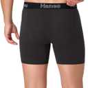 Hanes Men's Boxer Brief Underwear Pack, Stretch Cotton Boxer Briefs for Men, Moisture-wicking, 6-pack