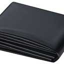 UWIOFF Small Pond Liner, 4 x 7 Feet 20 Mil Pond Liners for Outdoor Ponds, Black Pond HDPE Liner for Waterfall, Fish Ponds, Garden Fountain