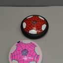 Hover Soccer Ball, 2 Pack - Indoor Soccer Toys for Kids, Cool Sports Games for Boys and Girls, Birthday GiftsRed and Pink