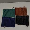 4pcs Soft Velvet Jewelry Pouches with Drawstrings - Small Velvet Bag for Jewelries Bracelets Necklaces Earrings Portable Trinket Bags for Festivals and Parties