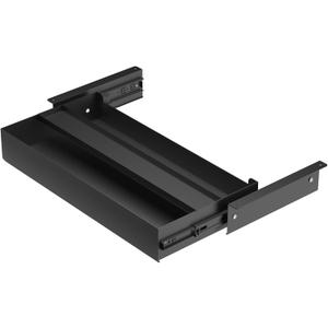 Under Desk Drawer (22.6''x10''x2.8'') with Sliding Pencil Tray, Office Desk Drawer Attachment, Extra Storage Organizer