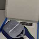 Pro Pickleball Paddle| T700 Carbon Fiber Pickleball Paddles with 16mm Polymer Honeycomb Core & Overgrips| Premium Pickle Ball Racket Enhanced Control & Spin & Power| USAPA Approved (Gray)