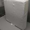 Replacement White Seat Cushion Size: 24" x 24" x 5"