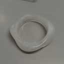 White Resin Bangle