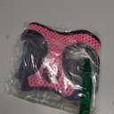 DOCO No Pull Dog Harness for Dogs | Adjustable Choke-Free Dog Vest with Breathable Air Mesh | Lightweight & Reflective for Training & Daily Walks Pink, Medium (Chest 1617 in, 1015 lbs)