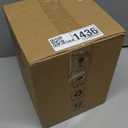 EmoH Small Bathroom Trash Can 2.1 Gallon /8-Liter Wastebasket, Modern Matte Black Stainless Steel Garbage Bin for Bedroom, Home Office, Toilet, RV, Under Sink, Near Desk