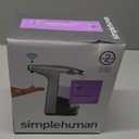 simplehuman 8 oz. Touch-Free Sensor Liquid Soap Pump Dispenser with Soap Sample, Brushed Nickel