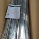 10 Pairs of 20 Inch Hardware 3-Section Full Extension Ball Bearing Side Mount Drawer Slides,100 LB Capacity Drawer Slide
