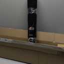 GORILLA GRIP Waterproof Traffic Guard Door Mat, 72x48, Heavy Duty Entryway Mats, Strong Backing Commercial Utility Rugs for Office Hallway, Garage Floor and Home, Low Profile Carpet Runner, Black