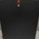 LARVENDER Luggage Sets for Women 5 Piece Hardside Expandable Suitcases with Wheels TSA Lock, Lightweight Travel Carry On Suitcase Set with Cosmetic Case, Black Brown