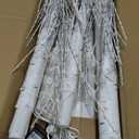 6FT Lighted Birch Tree with 880 LED Warm White Lights, 8 Modes, Timer Remote Faux Prelit Twig Christmas Tree, Light Up Trees for Indoor Outdoor Xmas Holiday Party Decoration