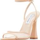 Steve Madden Women's Beki Heeled Sandal (Brown, S)