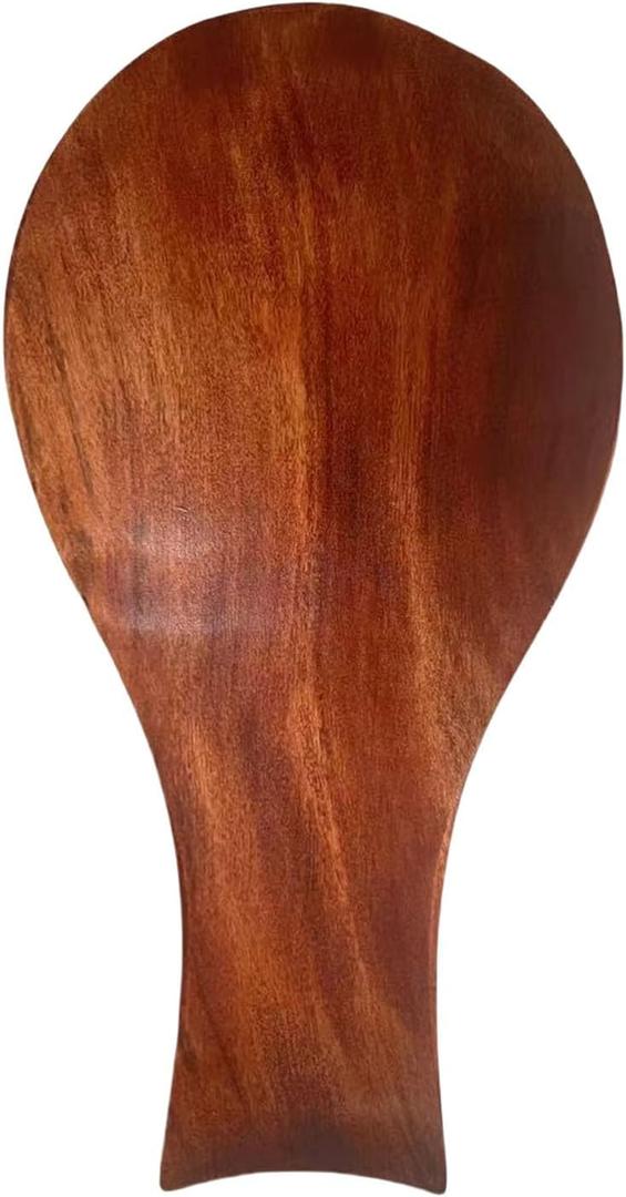 Wood Spoon Holder for Stove, Smooth Wooden Spoon Rest
