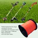 KAKO 080 Trimmer Line, Round 0.080 String Trimmer Line, 080 Weed Eater String, 0.080" Weed Wacker Eater String, Trimmer String 080, Trimmer Line .080Inch-2000Ft-5Lb for Most String Trimmers
