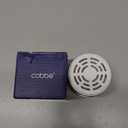 Cobbe 1 Pack Replacement Filters for Fixed Showerheads - Water Softener Filters Beads for Hard Water - Remove Chlorine - Reduces Dry Itchy Skin