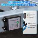 Trailer Breakaway Kit with LED Battery Test, 12V Charger, Breakaway Switch and Battery Box, Complete Trailer Brake System for Electric Trailer Brakes