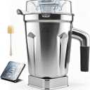 64oz Stainless Steel Blender Container Compatible with Vitamix