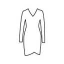 R&M Richards dark blue dress size 12
