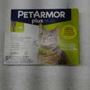 PetArmor Plus Flea and Tick Prevention for Cats, Cat Flea and Tick Treatment, 3 Doses, Waterproof Topical, Fast Acting, Cats Over 1.5 lbs (3 Count)