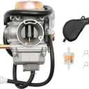 Eiger 400 Carburetor Compatible with Suzuki LT-F400 2X4 / 4X4 (2002-2007),Suzuki LT-A400 2x4 & LT-A400F 4x4(2002-2003)| OEM Replacement Part #13200-38FCV