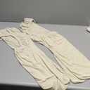 SearchI Water Repellent Bar Stool Covers Set of 2  Stretch Washable Barstool Seat Covers, Counter Height Chair Covers for Kitchen Dining Room Cafe (Beige Diamond Jacquard)