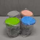 Creami Deluxe NC500/501 24oz Ice Cream Pints & Lids Replacement 4-Pack